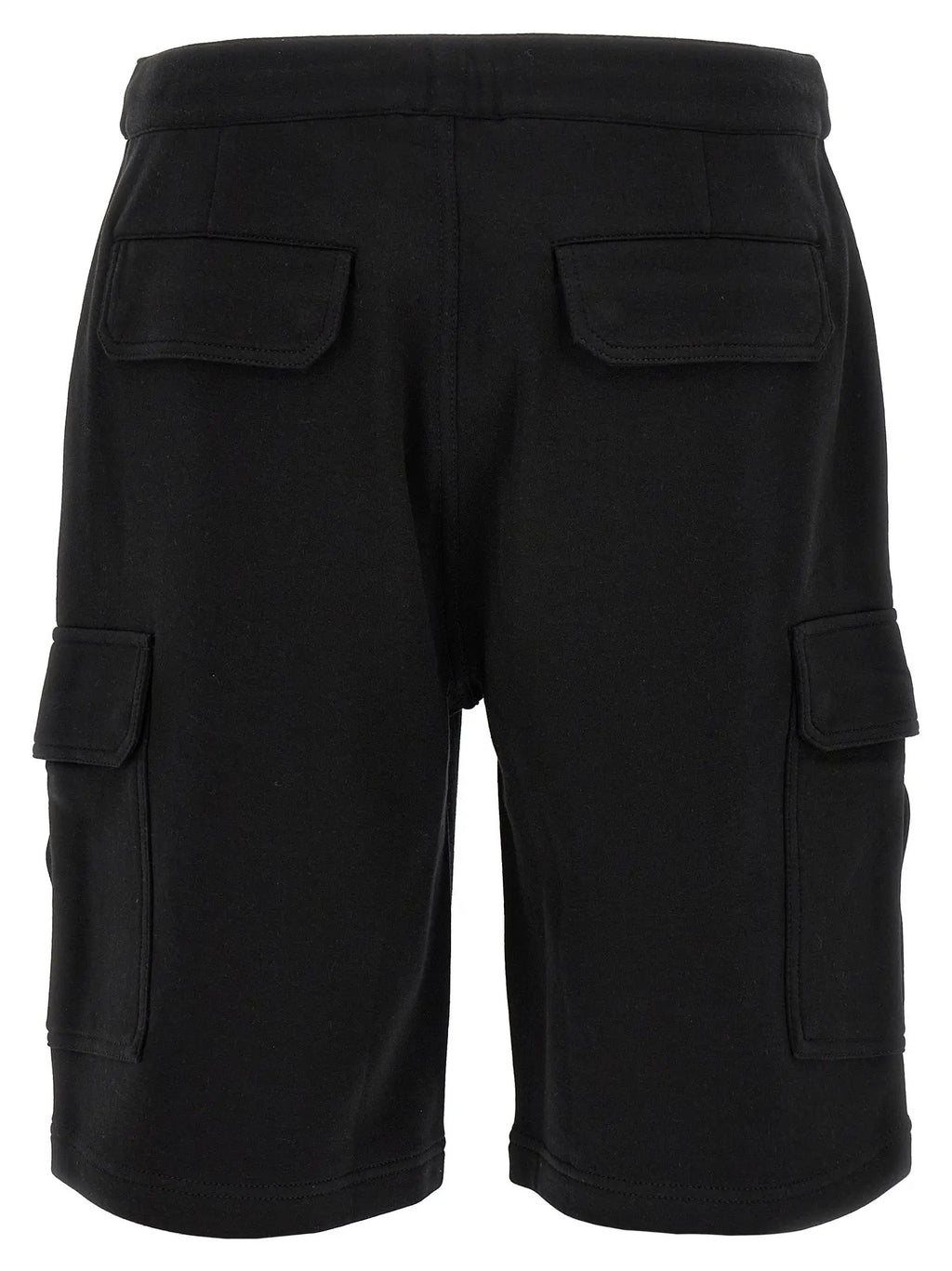 Brunello Cucinelli Black Cotton Bermuda Shorts