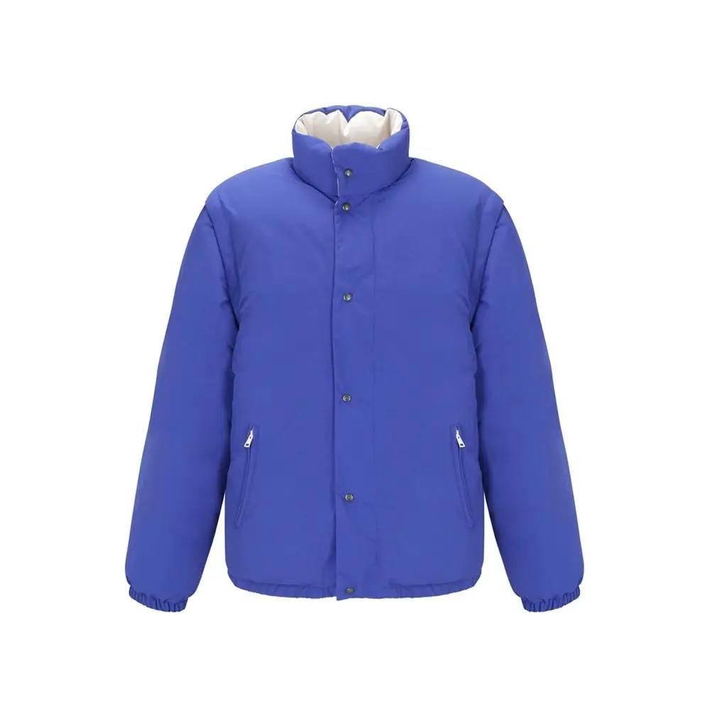Gucci Blue Polyamide Coat