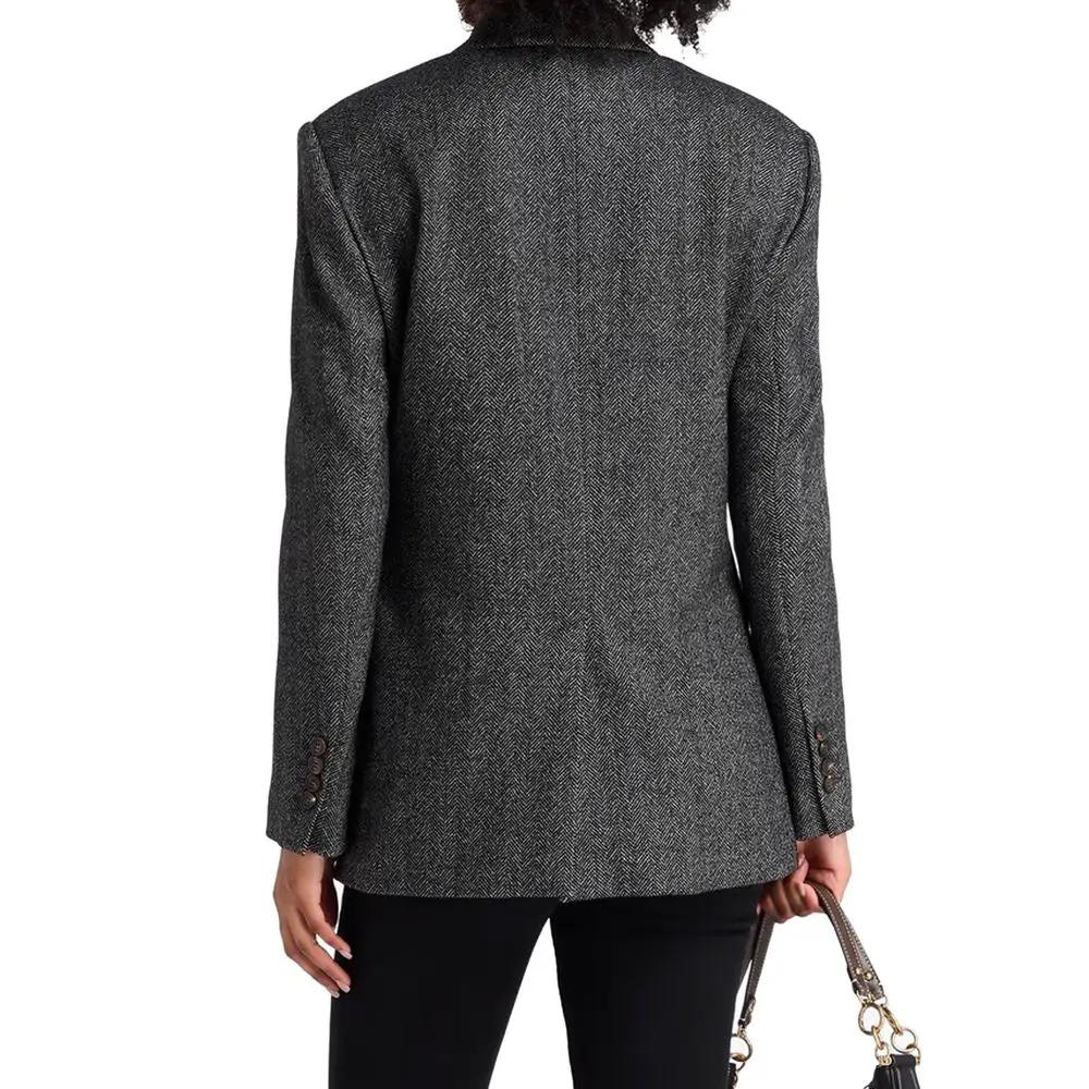Brunello Cucinelli Black Elastane Blazer