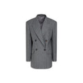 Brunello Cucinelli Gray Virgin Wool Blazer