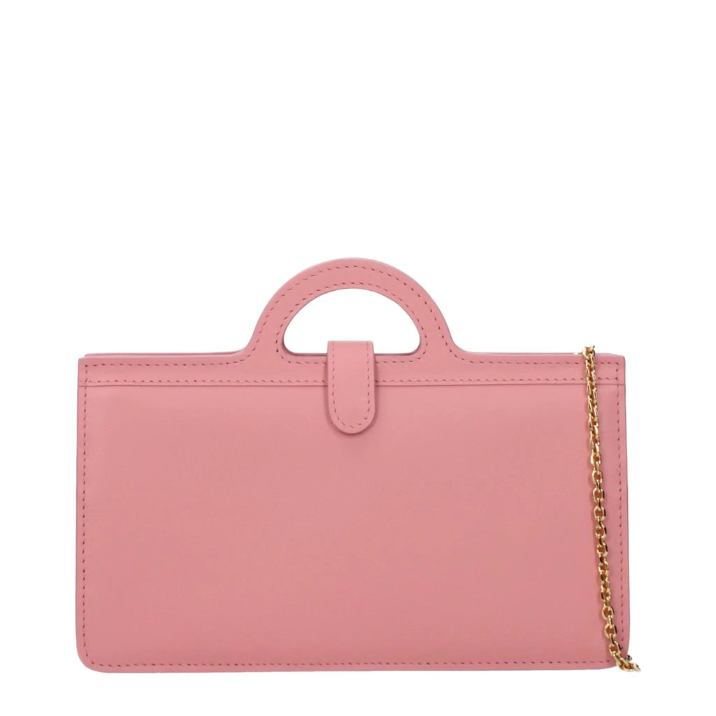 Marni Pink Leather Crossbody Bag