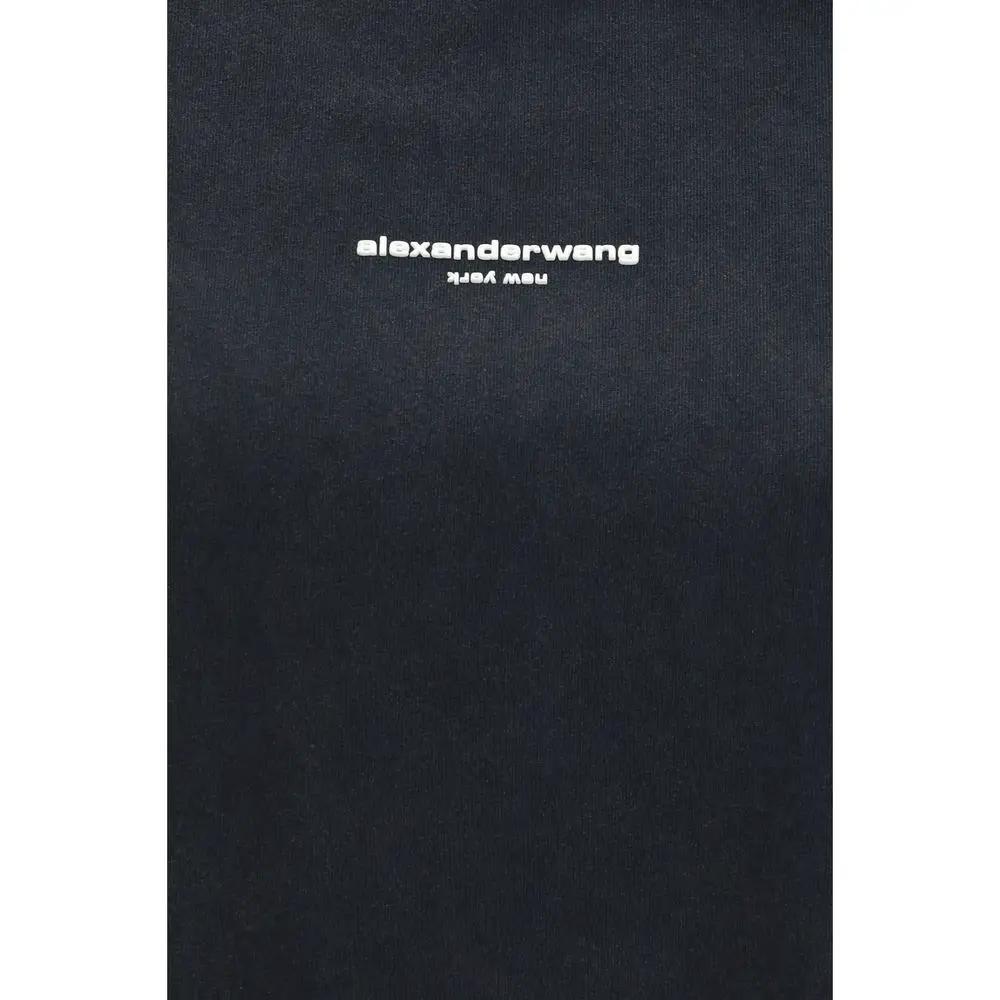 Alexander Wang Gray Cotton T-Shirt