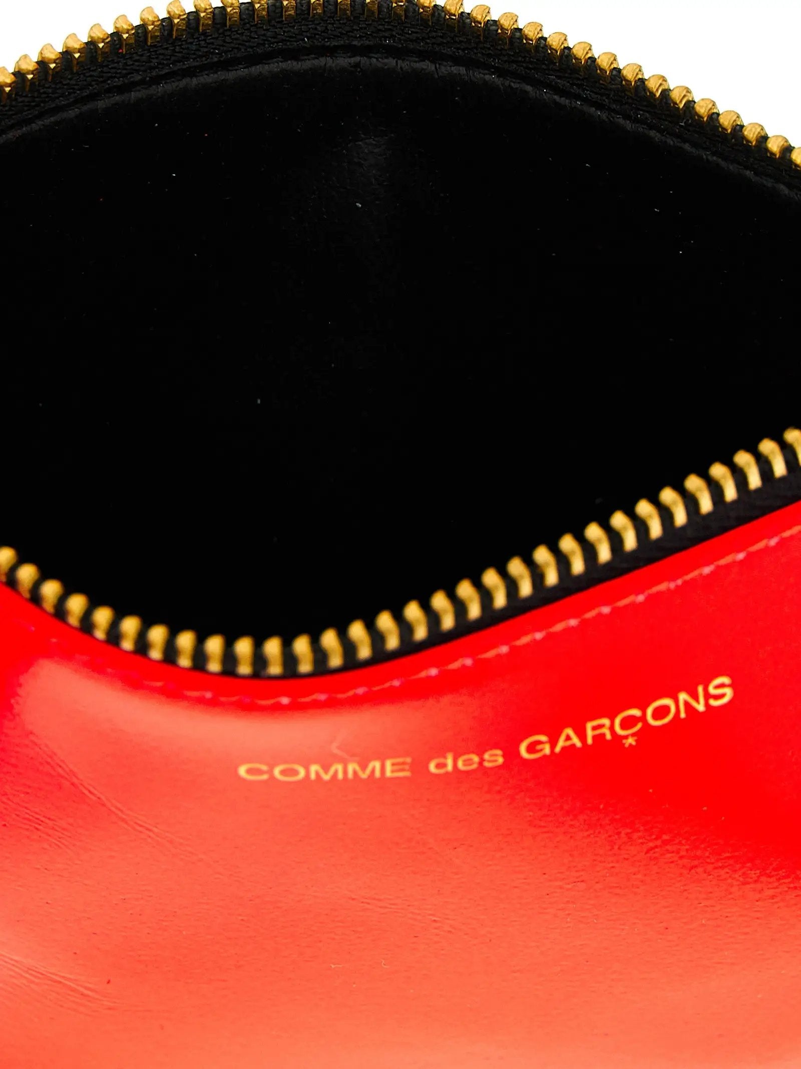 Comme Des Garçons Multicolor Leather Cardholder