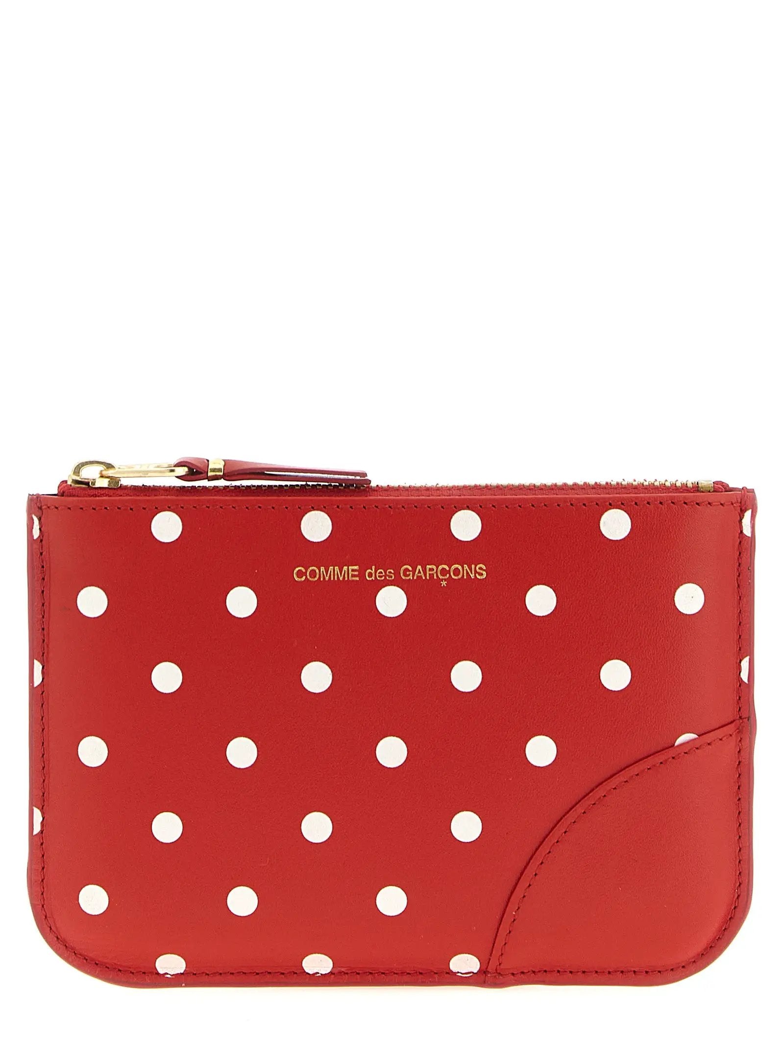 Comme Des Garçons Multicolor Calfskin Cardholder
