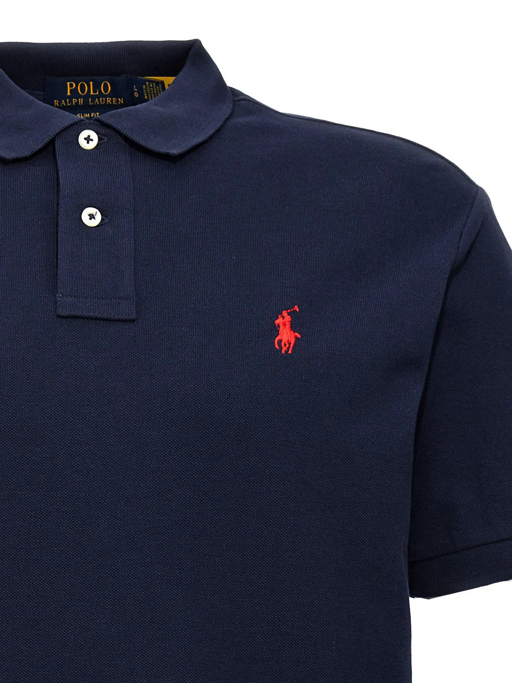 Polo Ralph Lauren Blue Cotton Polo Shirt