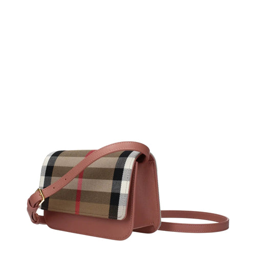 Pochette Burberry en tissu beige