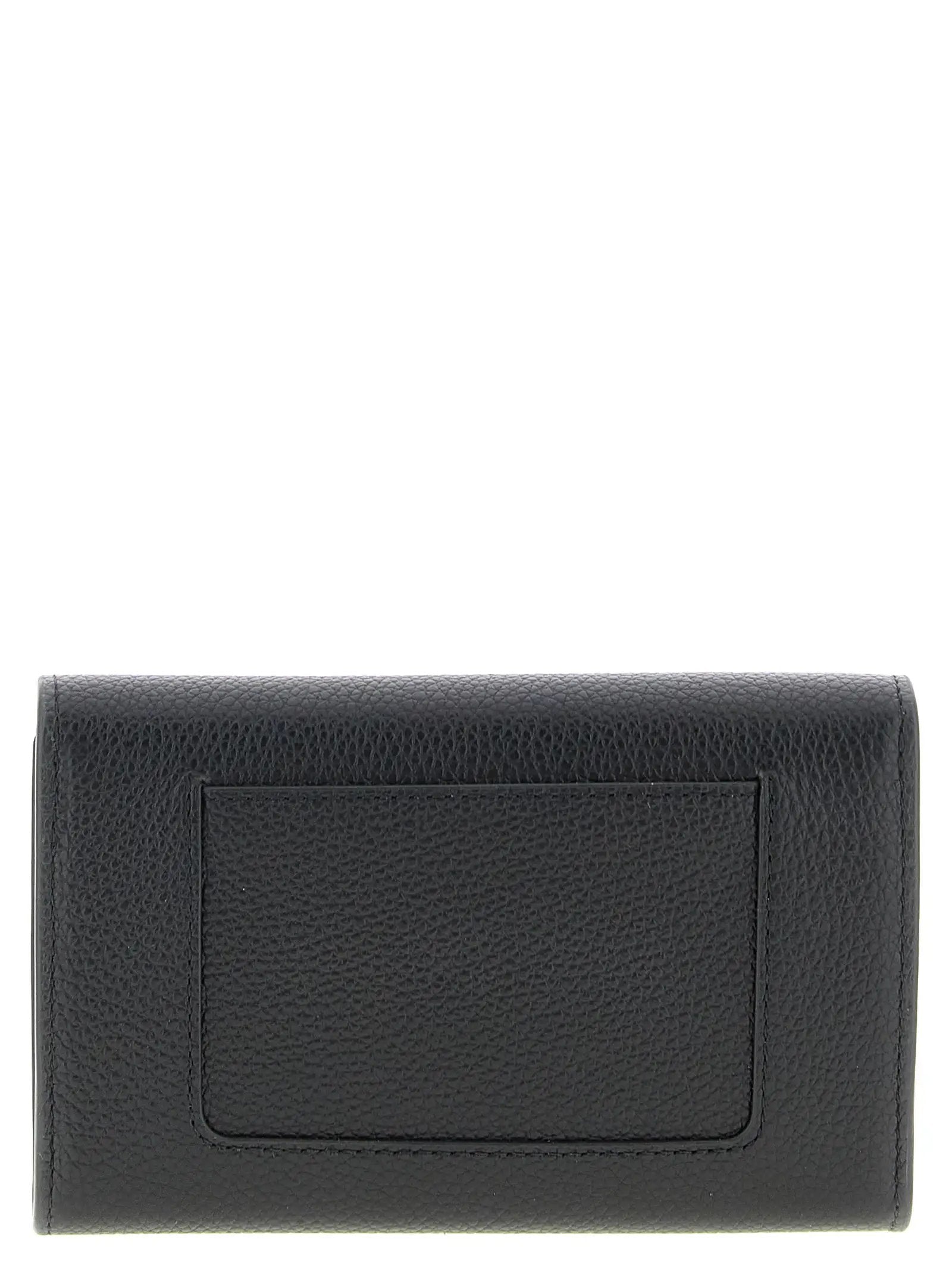 Mulberry Black Bovine Leather Cardholder