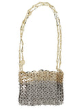 Paco Rabanne Multicolor Brass Shoulder Bag
