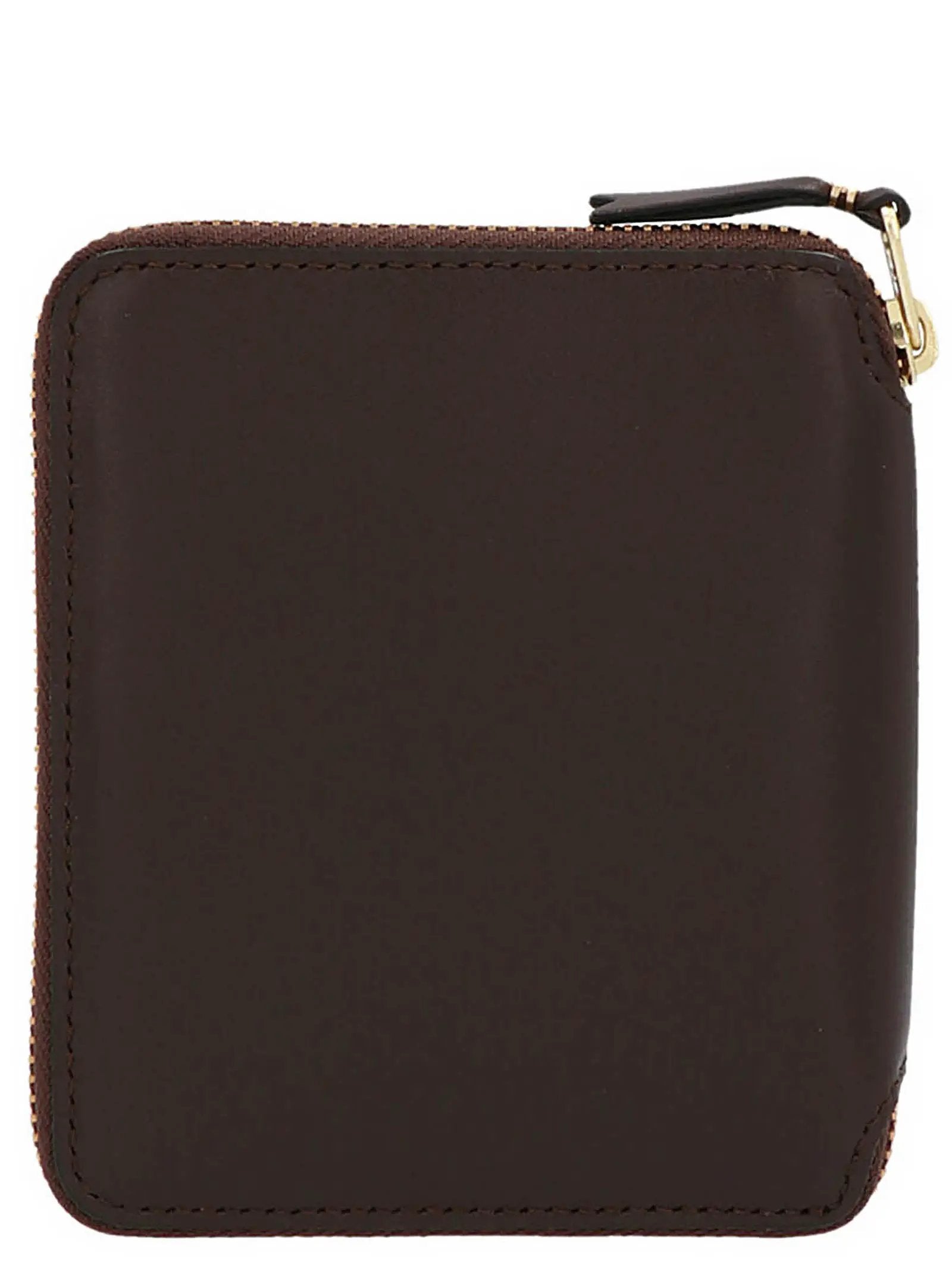 Comme Des Garçons Brown Cowhide Wallet