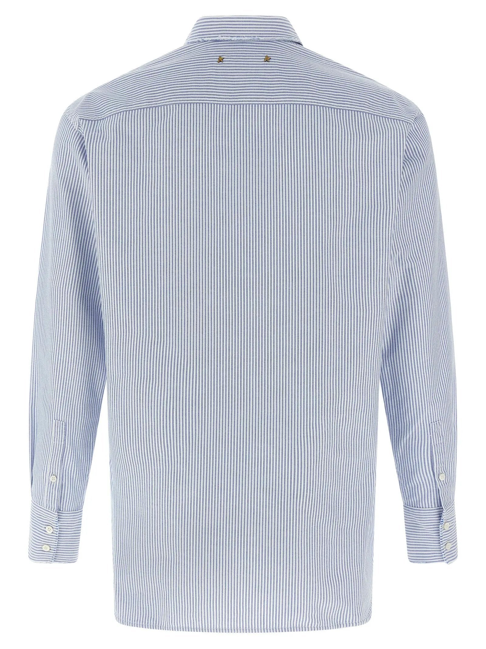 Golden Goose Blue Cotton Blouse