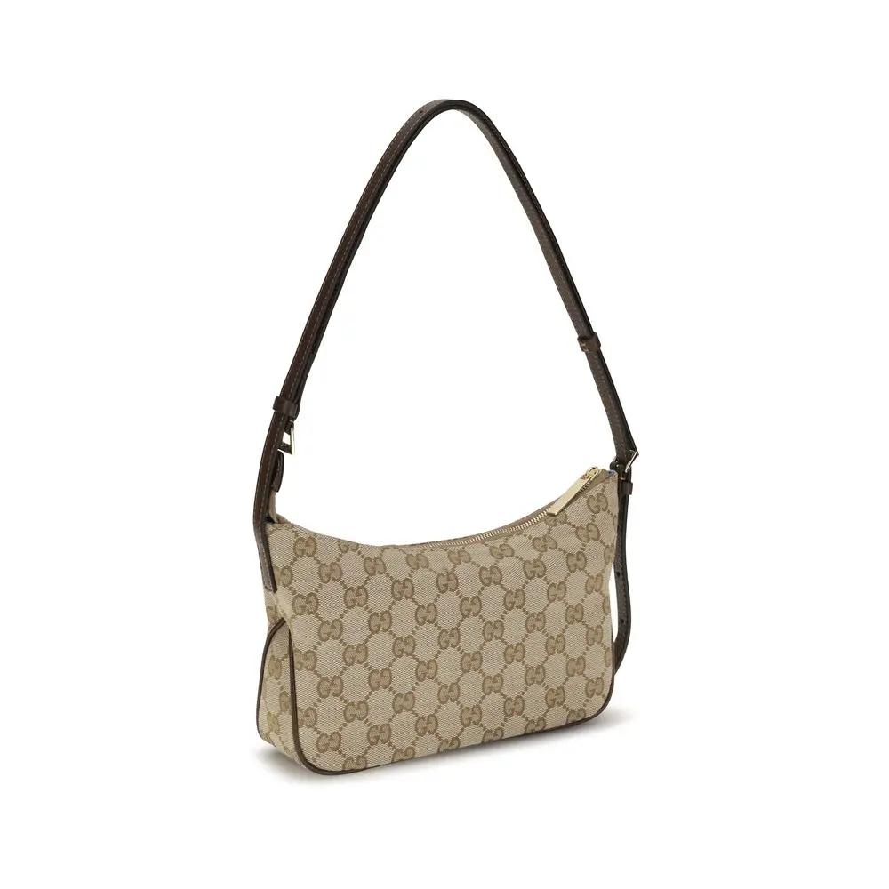 Sac à main Gucci en tissu beige