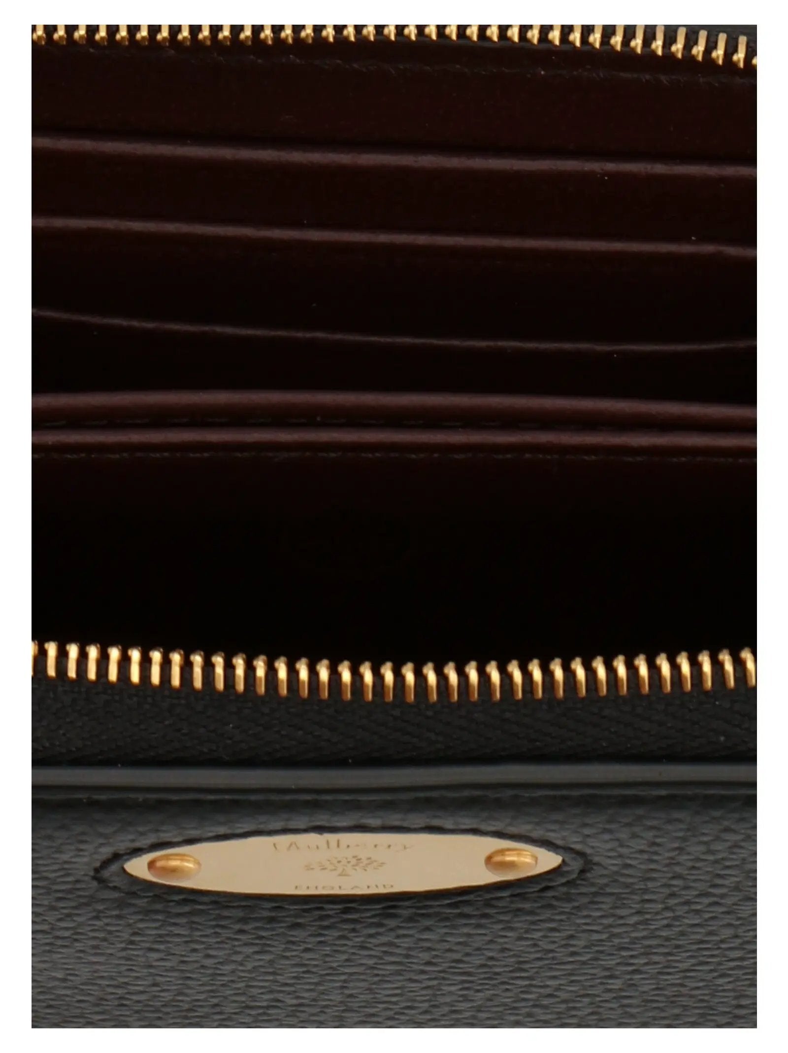 Mulberry Black Bovine Leather Cardholder