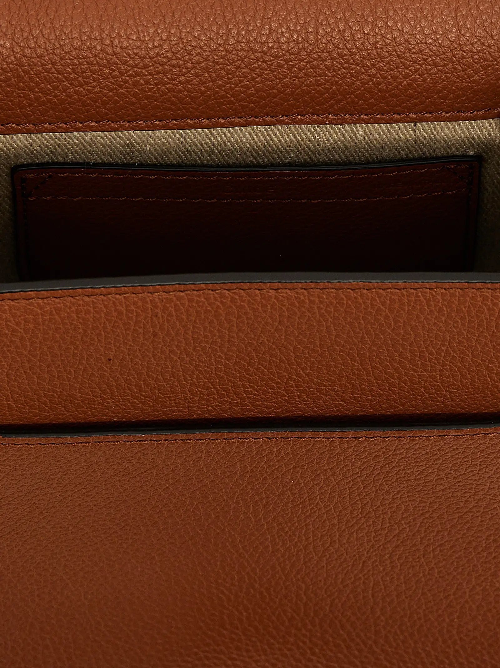 Chloé Brown Lamb Leather Crossbody Bag