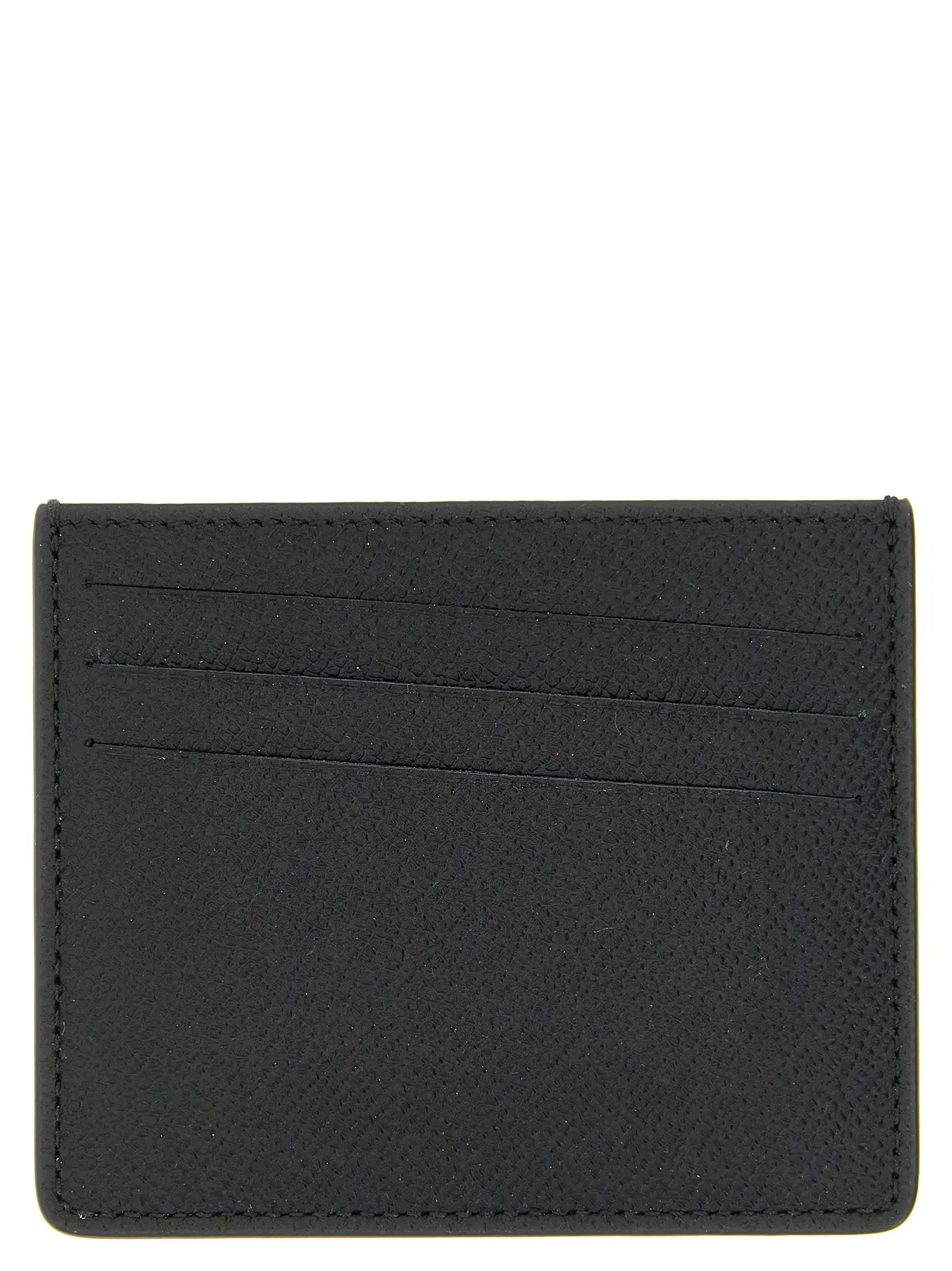 Maison Margiela Black Calfskin Cardholder