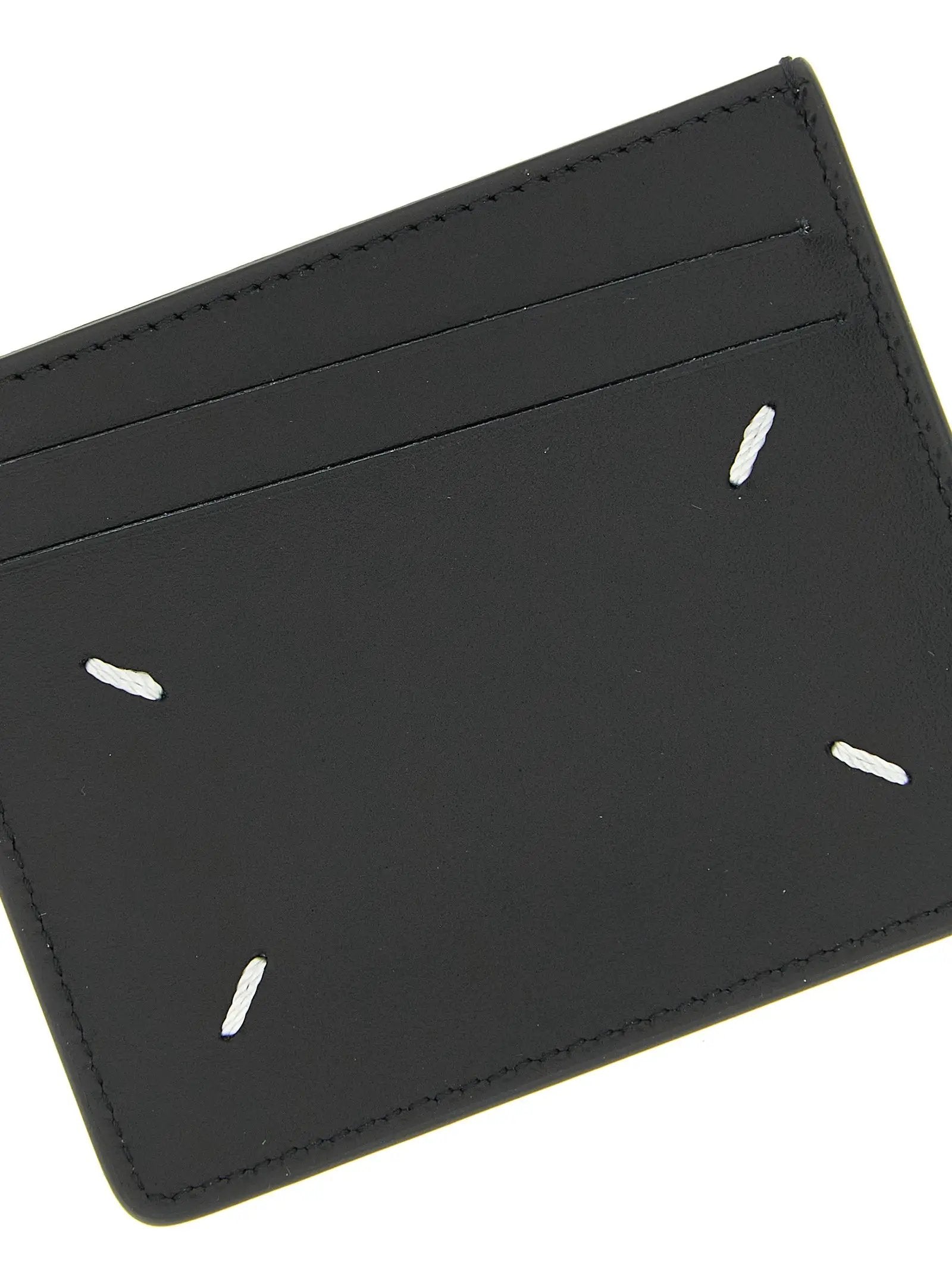 Maison Margiela Black Calfskin Cardholder