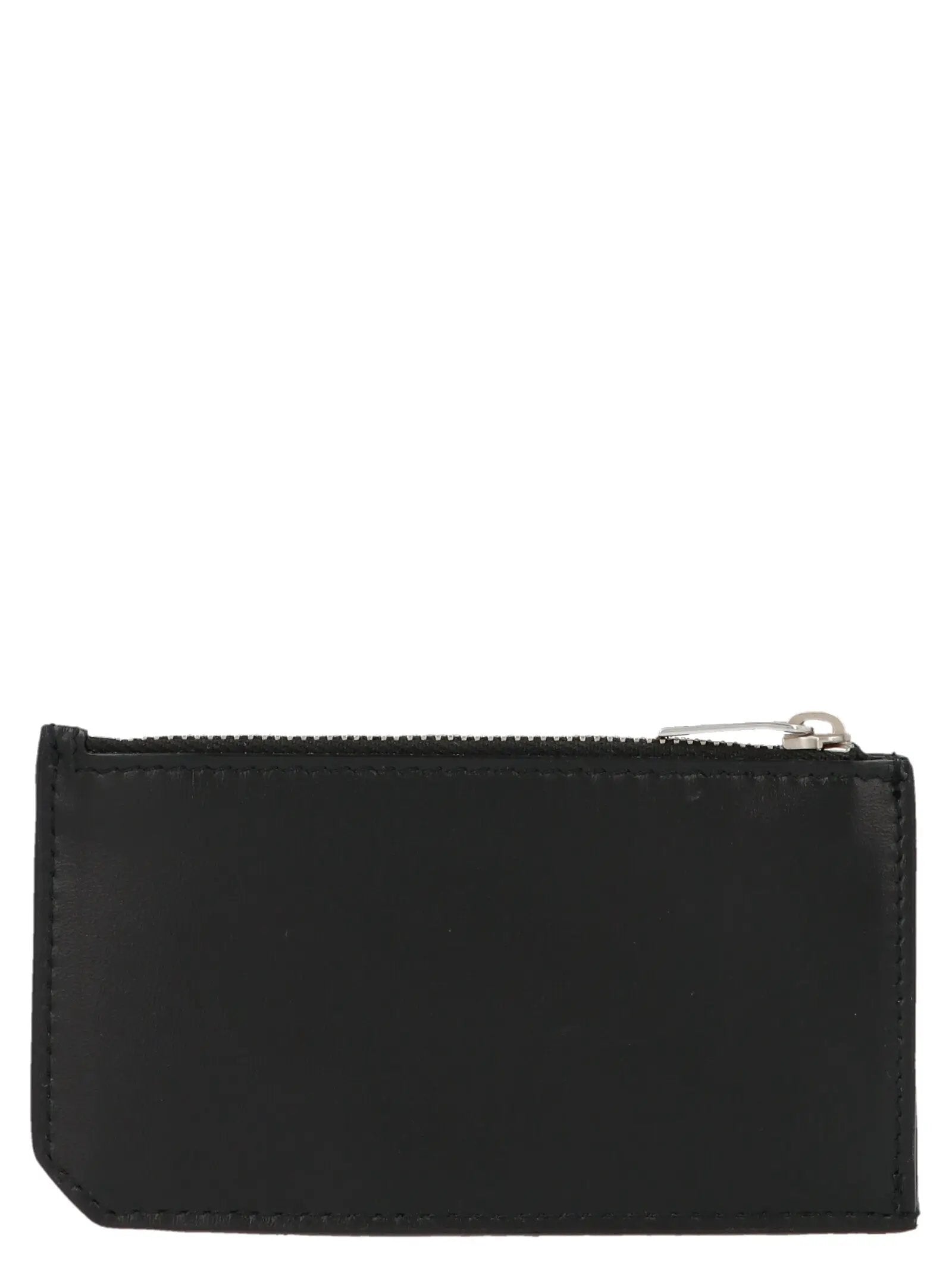 Saint Laurent Black Calfskin Cardholder