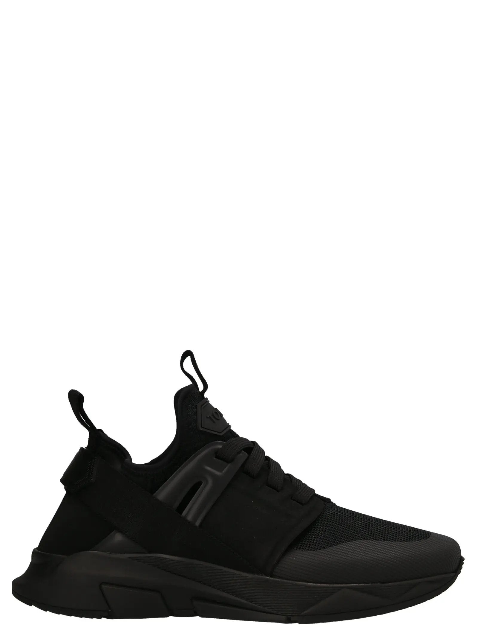 Tom Ford Black Polyethylene Athletic Sneakers