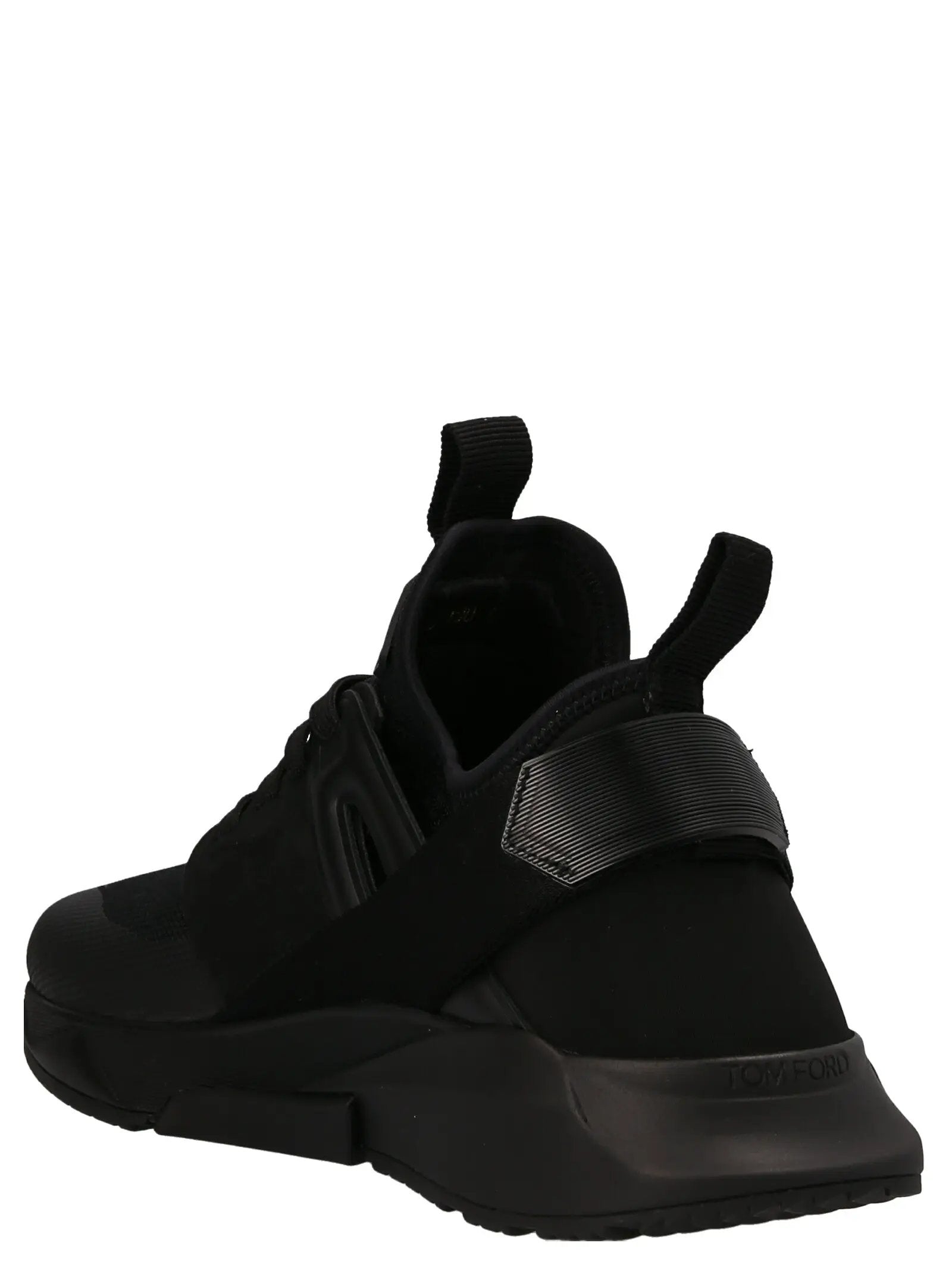 Tom Ford Black Polyethylene Athletic Sneakers
