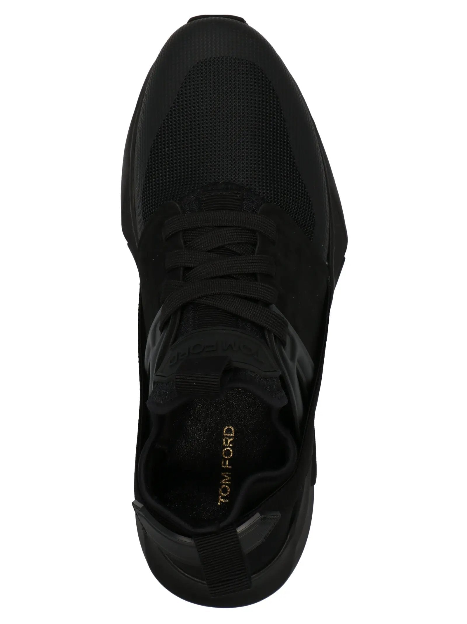 Tom Ford Black Polyethylene Athletic Sneakers