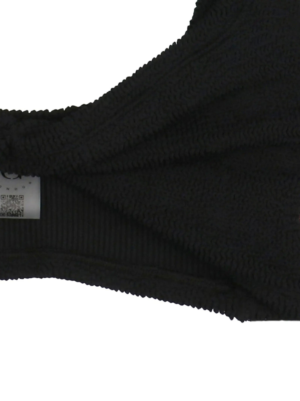 Hunza G Black Nylon Bikini
