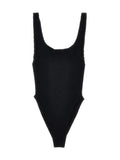 Maillot de bain une pièce Hunza G en polyamide noir