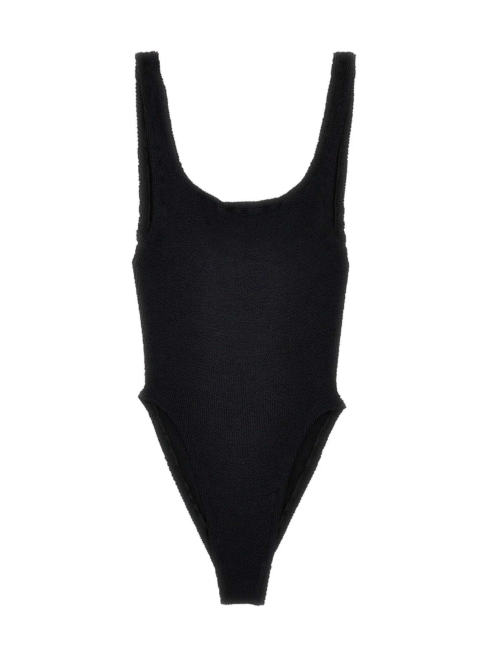 Maillot de bain une pièce Hunza G en polyamide noir