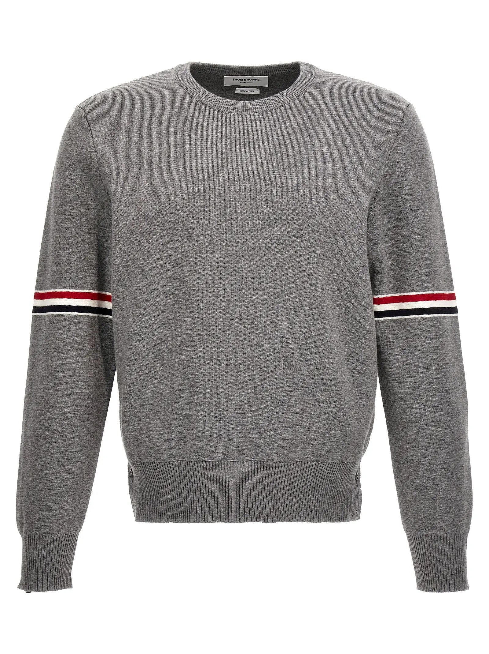 Thom Browne Gray Cotton Cardigan