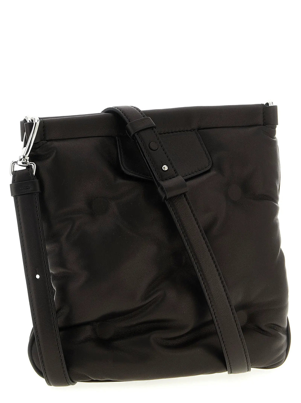 Maison Margiela Black Lambskin Crossbody Bag