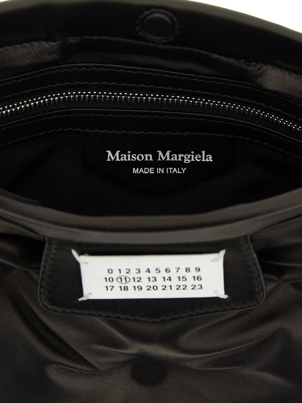 Maison Margiela Black Lambskin Crossbody Bag