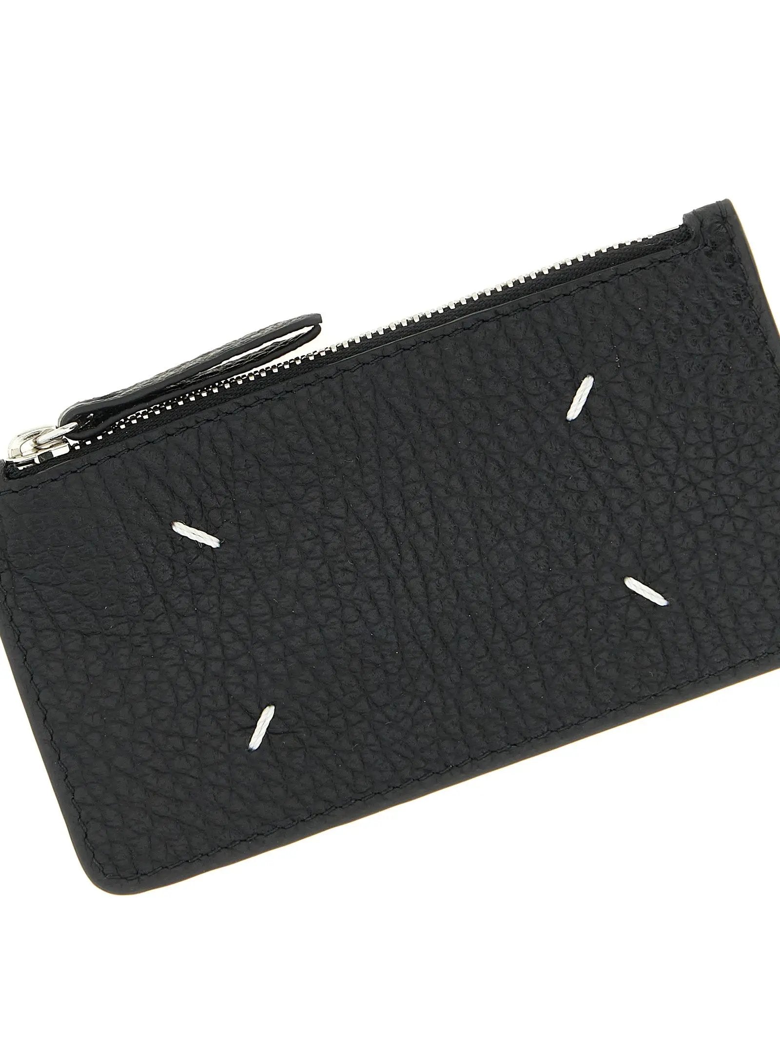 Maison Margiela Black Calfskin Cardholder