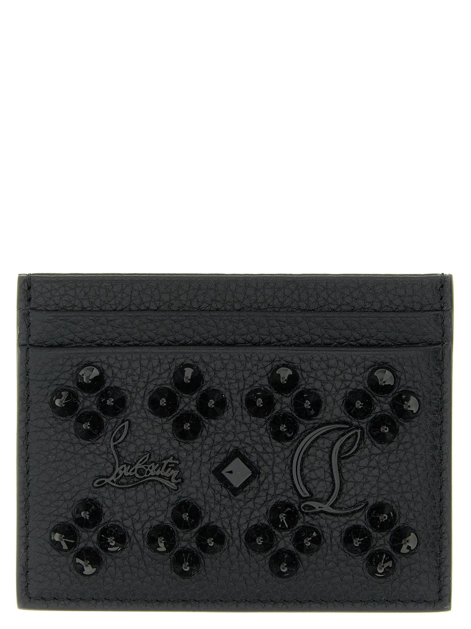 Christian Louboutin Black Calfskin Cardholder