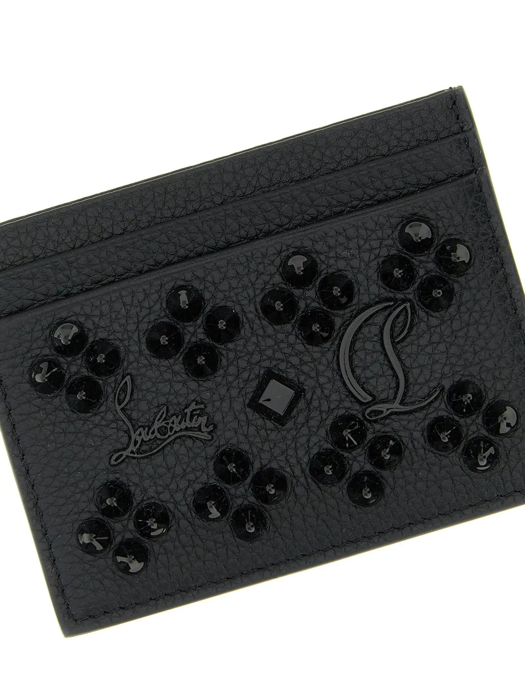 Christian Louboutin Black Calfskin Cardholder