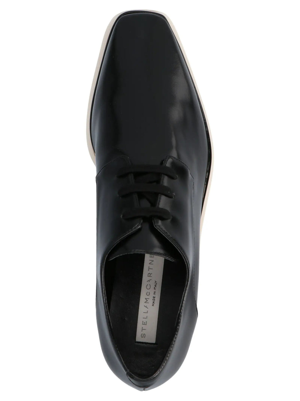 Stella McCartney Black Polyethylene Wedge Sandals