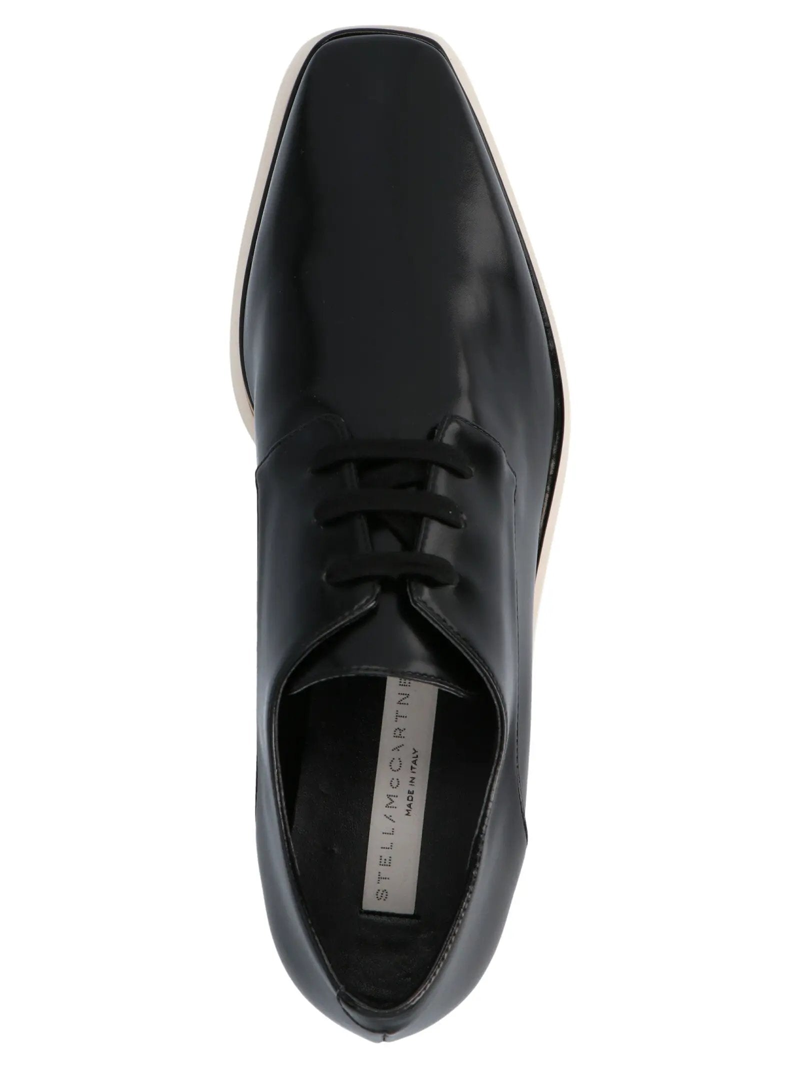 Stella McCartney Black Polyethylene Wedge Sandals
