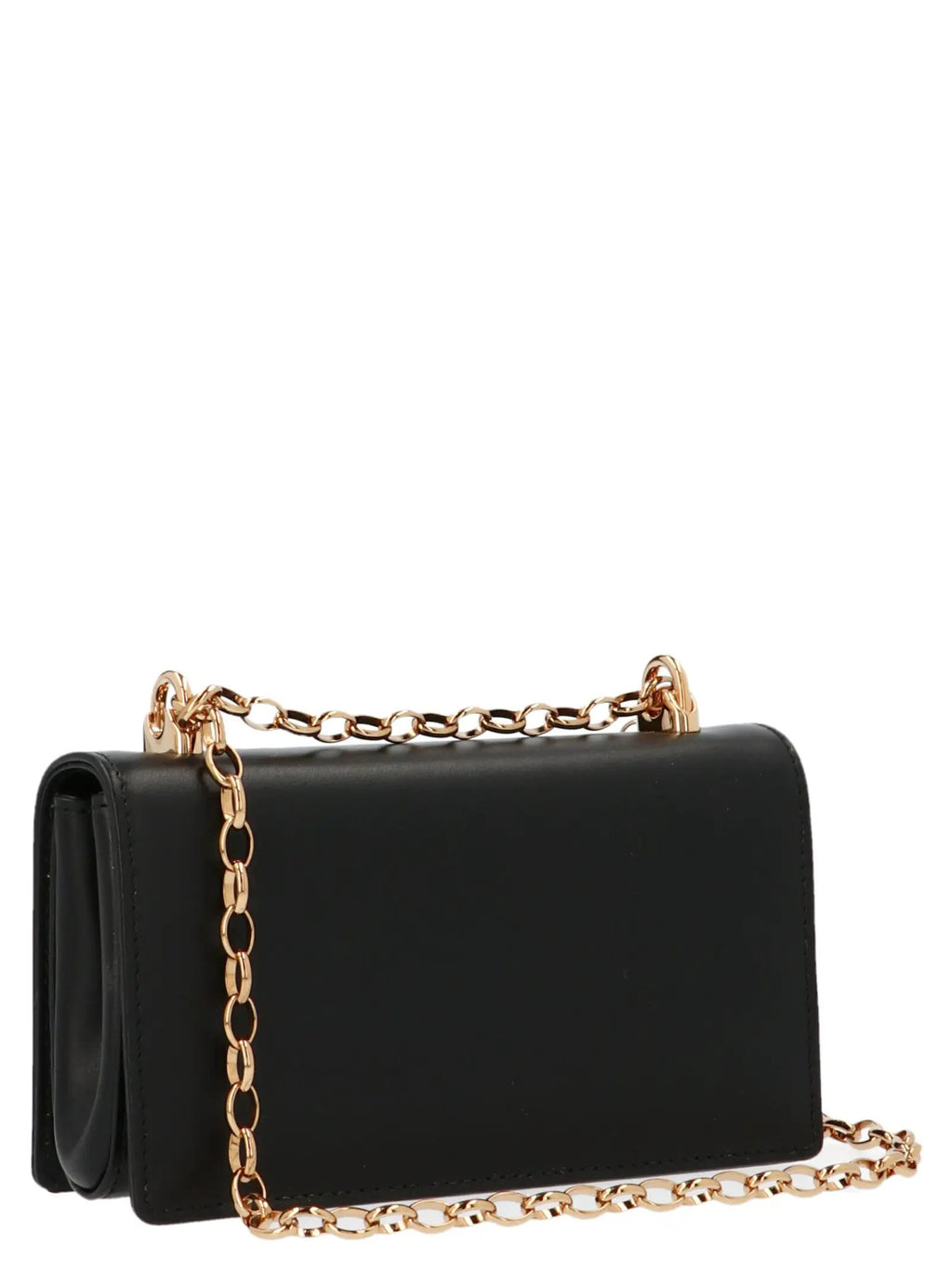 Sac bandoulière Dolce & Gabbana en cuir de veau noir