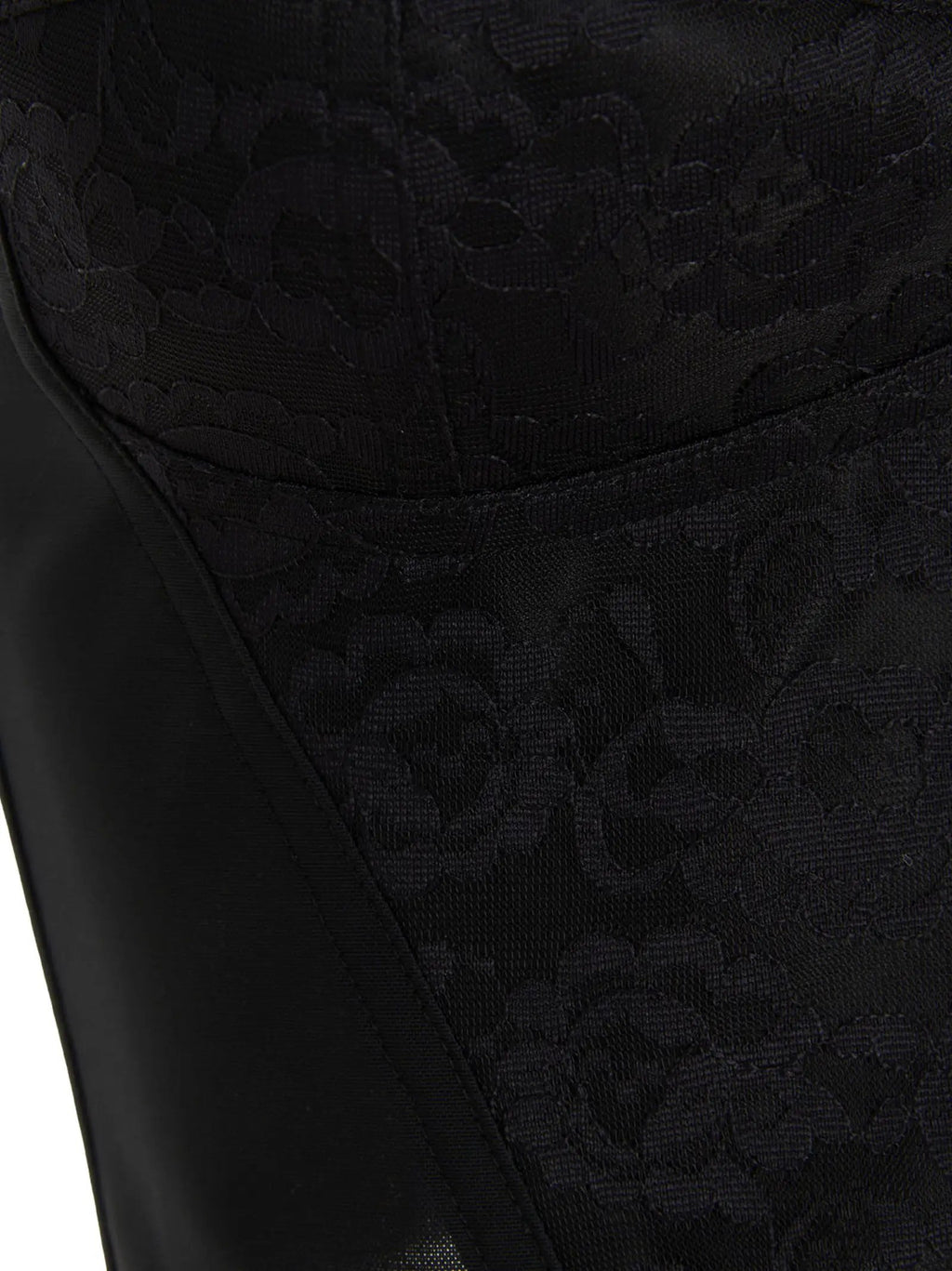 Dolce & Gabbana Black Polyamide Tank Tops