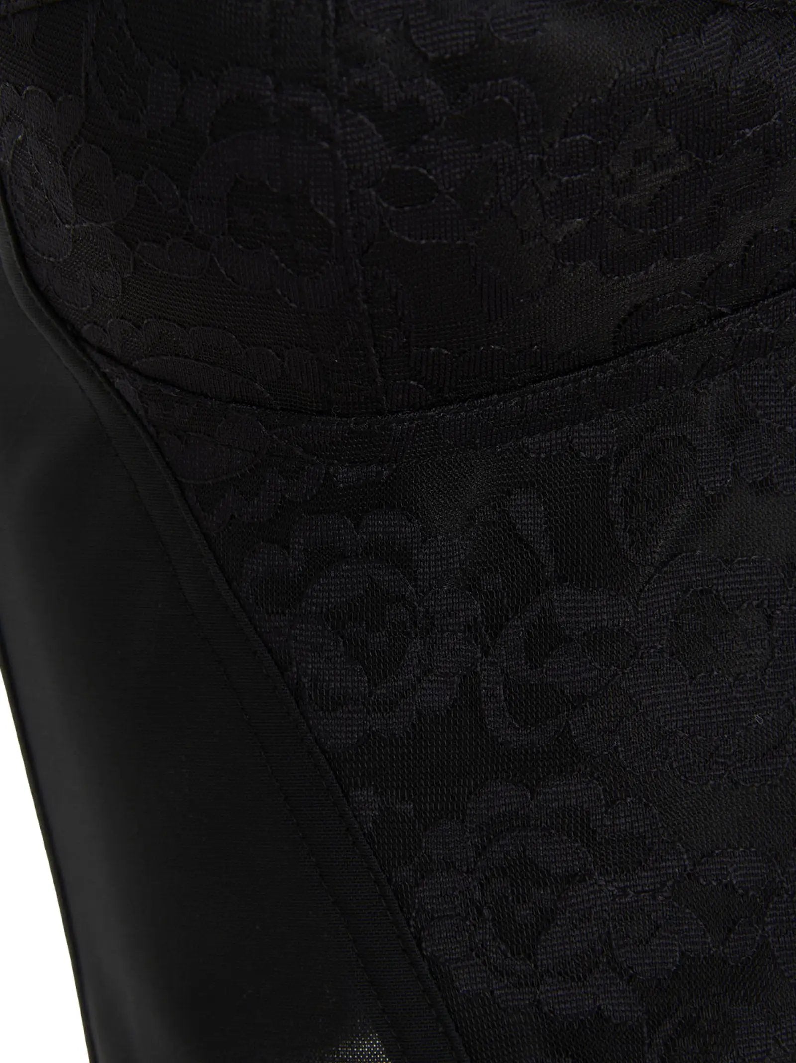Dolce & Gabbana Black Polyamide Tank Tops