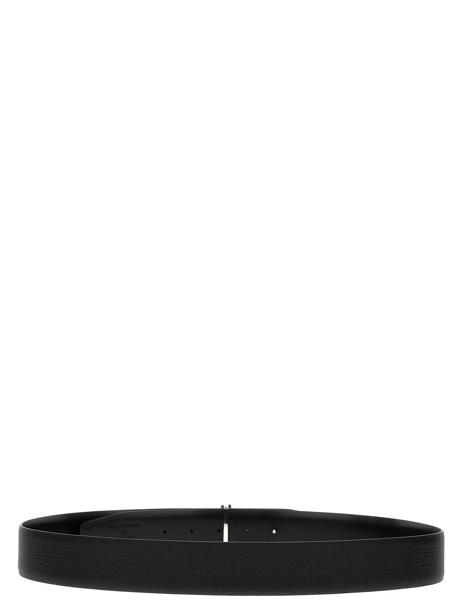 Tom Ford Black Calfskin Regular Belt