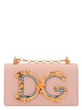 Sac bandoulière Dolce & Gabbana en cuir d'agneau multicolore