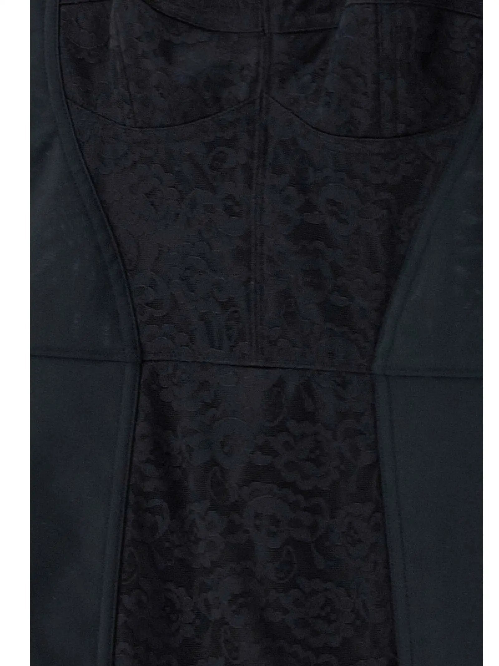 Dolce & Gabbana Black Polyester Short Dress