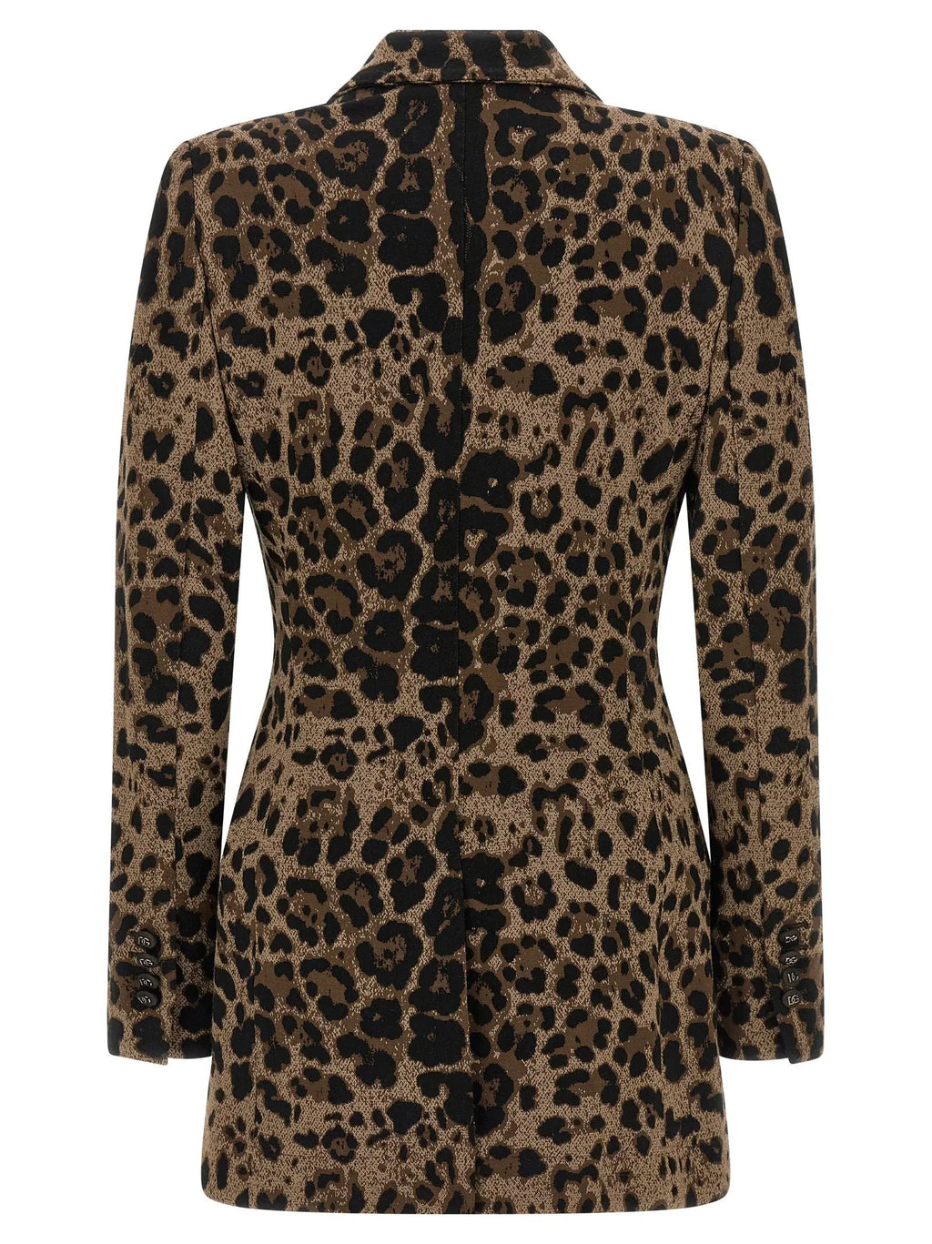 Blazer Dolce & Gabbana marron en viscose
