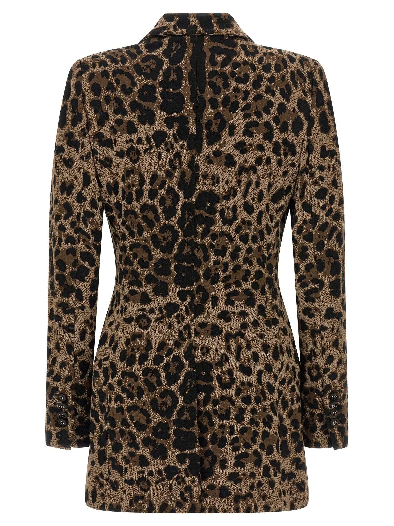 Blazer Dolce & Gabbana marron en viscose