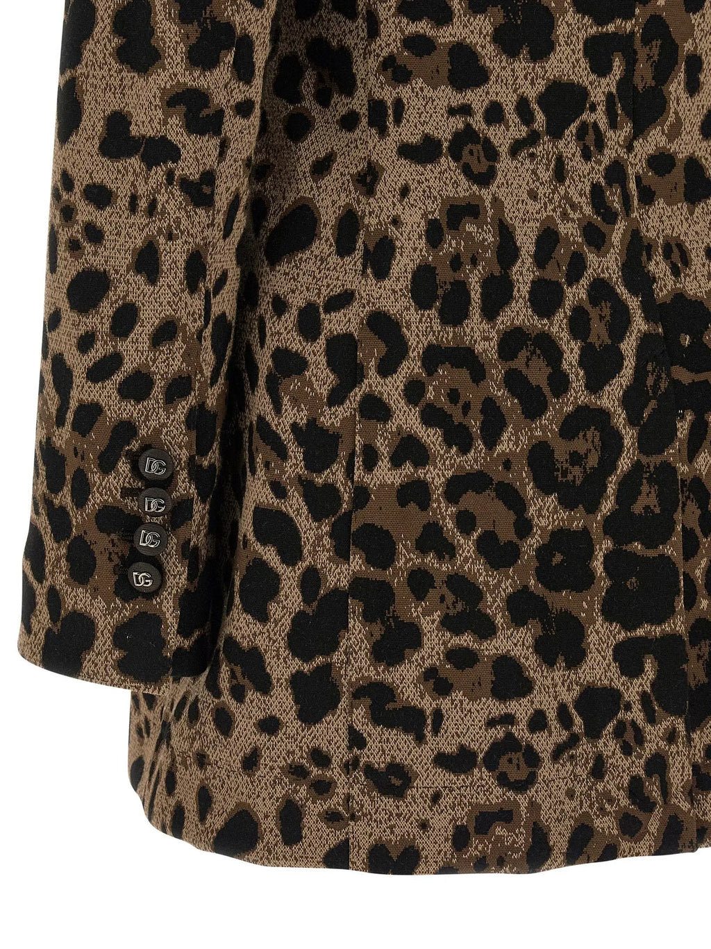 Blazer Dolce & Gabbana marron en viscose