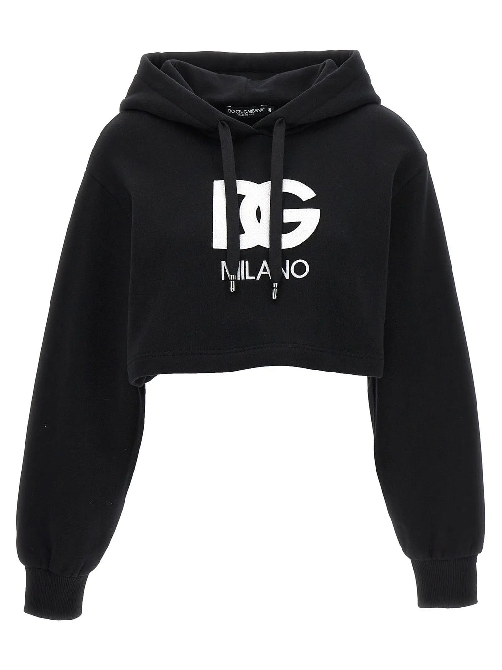 Sweat à capuche Dolce & Gabbana en coton noir