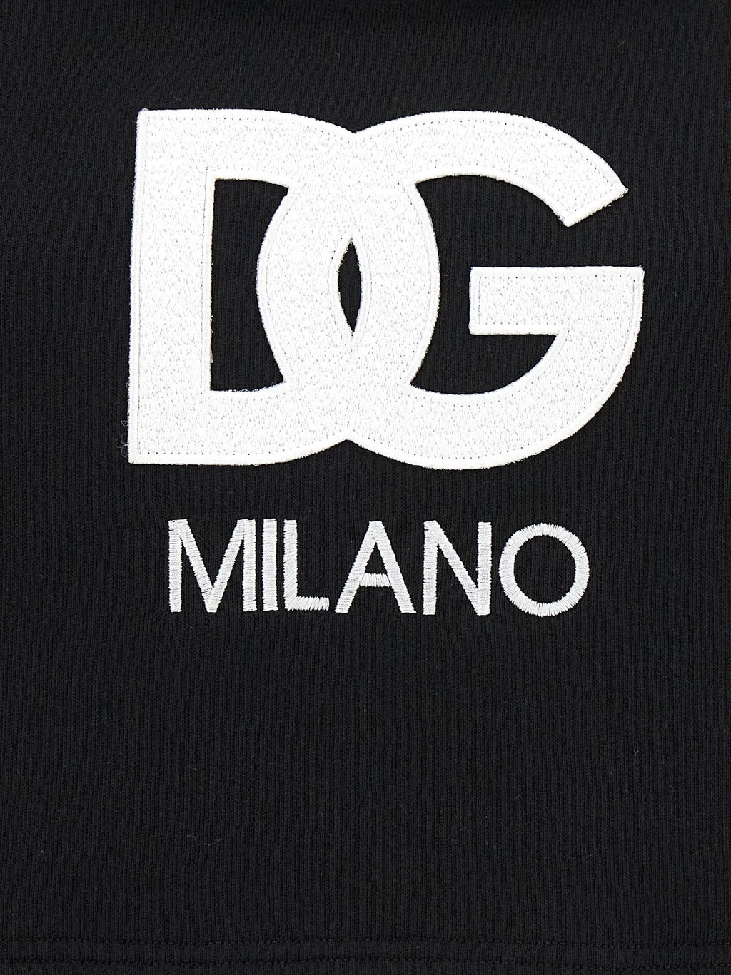 Sweat à capuche Dolce & Gabbana en coton noir