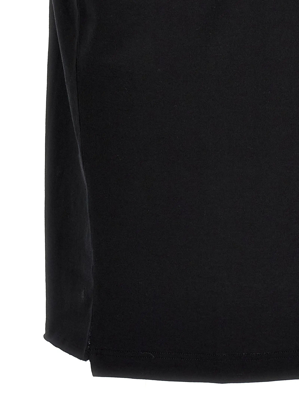 Saint Laurent Black Cotton T-Shirt