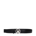 Versace Black Leather Regular Belt