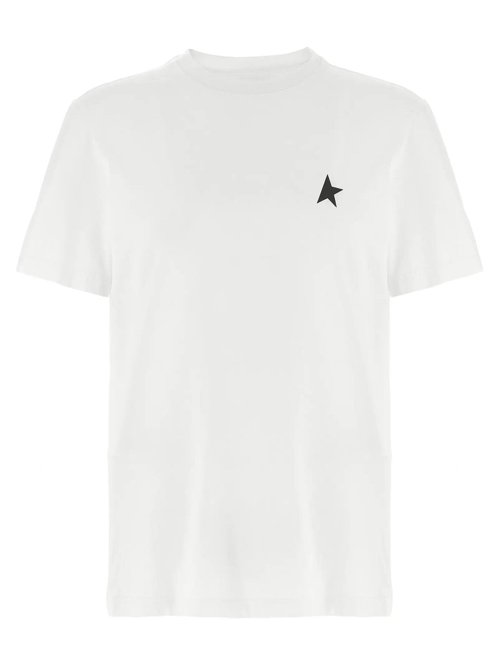 T-shirt bicolore en coton Golden Goose