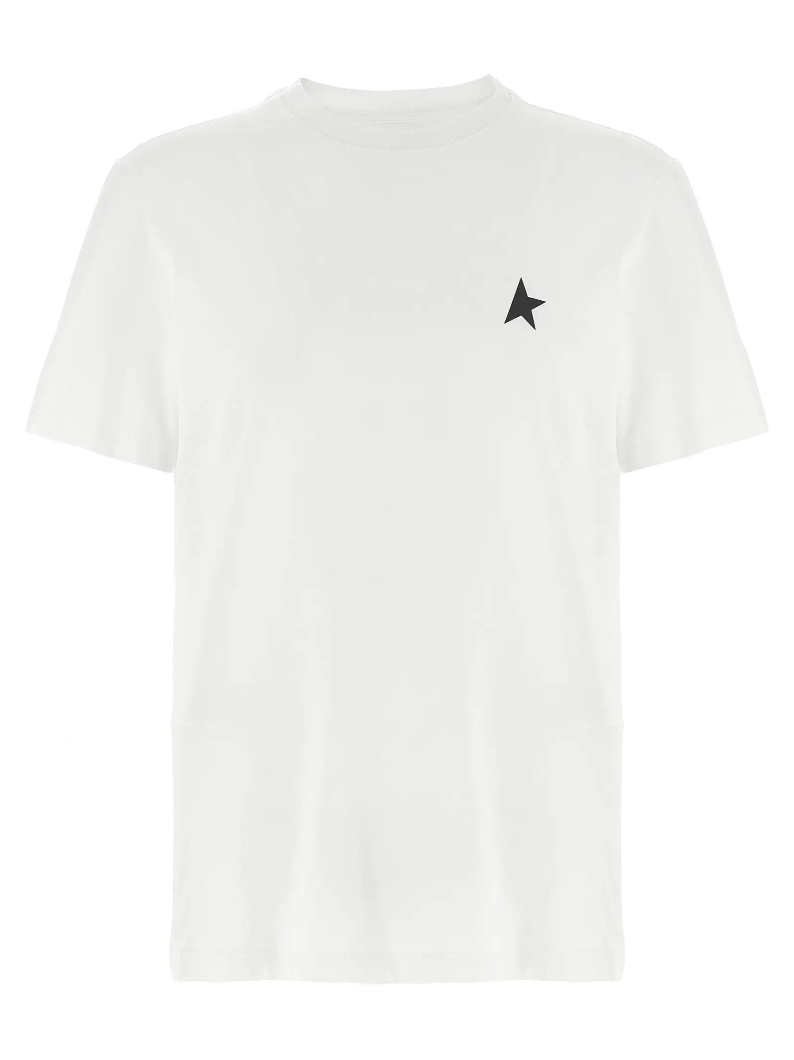 T-shirt bicolore en coton Golden Goose