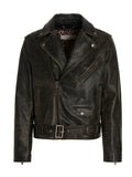 Golden Goose Black Calfskin Leather Jacket